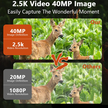 Hot Sell Night Vision Binocular Device 2.5K HD Infrared Digital Hunting Camping Telescope 8X Zoom Outdoor Night Vision Goggles