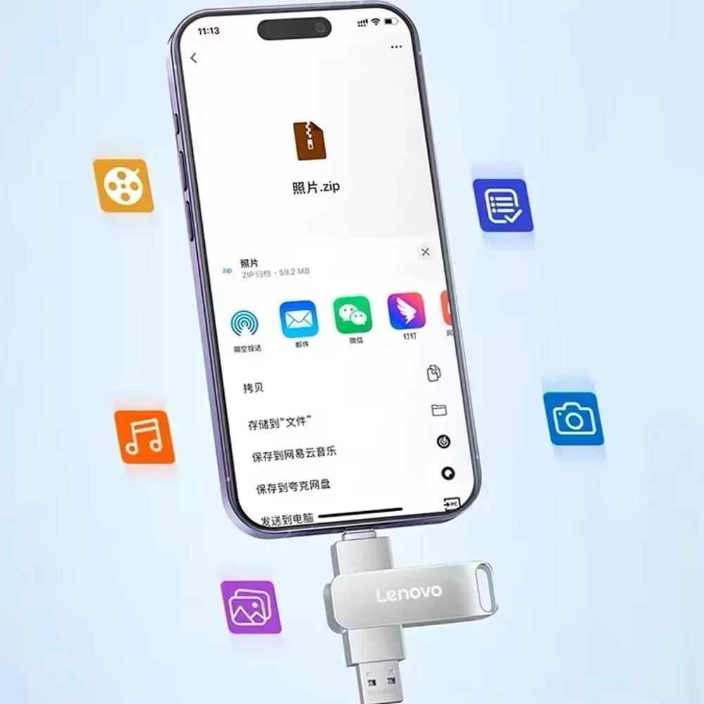 16TB 8TB USB 3.2 Flash Drives U Disk High Speed Metal Pendrive Waterproof Type-C Memoria USB Stick USB Drives 4TB 2TB 1TB
