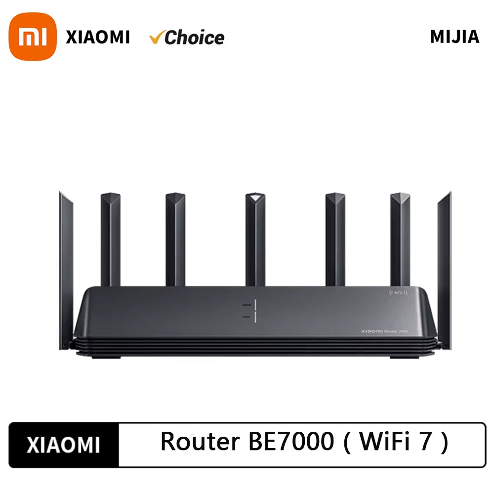 Mi Router BE7000 Tri-Band Wifi Repeater VPN 1GB Mesh USB 3.0 IPTV 4 X 2.5G Ethernet Ports Modem Signal Amplifier Wifi 7