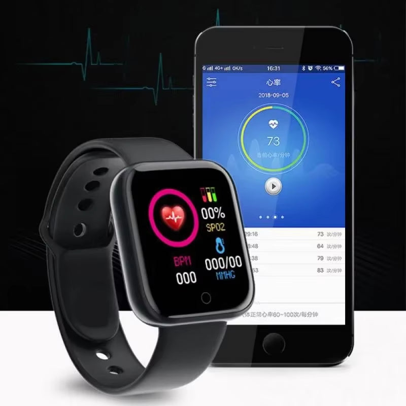Multifunctional Smart Watch for Men and Women,Bluetooth Connected Phone,Music,Fitness Sports Bracelet,Sleep Monitor,Smartwatch